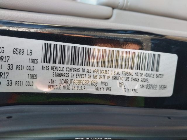 Jeep Grand Cherokee Laredo Image 5