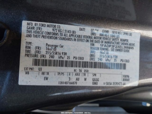 Ford Focus Se Image 8