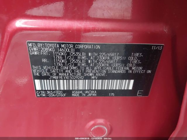 Toyota RAV4 Le Image 2