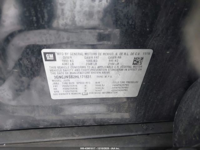 Chevrolet Trax Ls Image 11