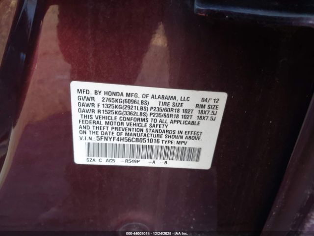 Honda Pilot Ex-l Image 9