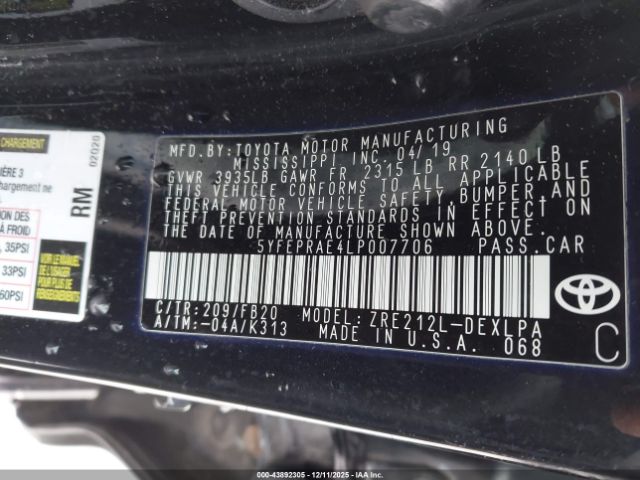 Toyota Corolla Le Image 7