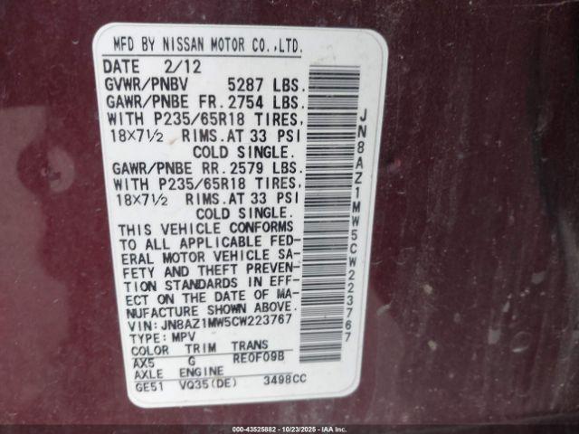 Nissan Murano S Image 10