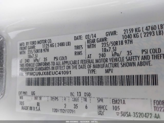 Ford Escape Titanium Image 14