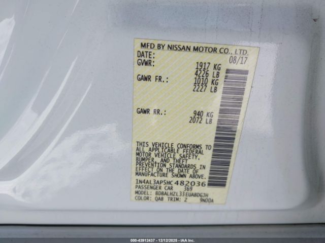 Nissan Altima 2.5 Sr Image 8