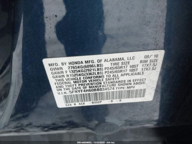 Honda Pilot Ex-l Image 11