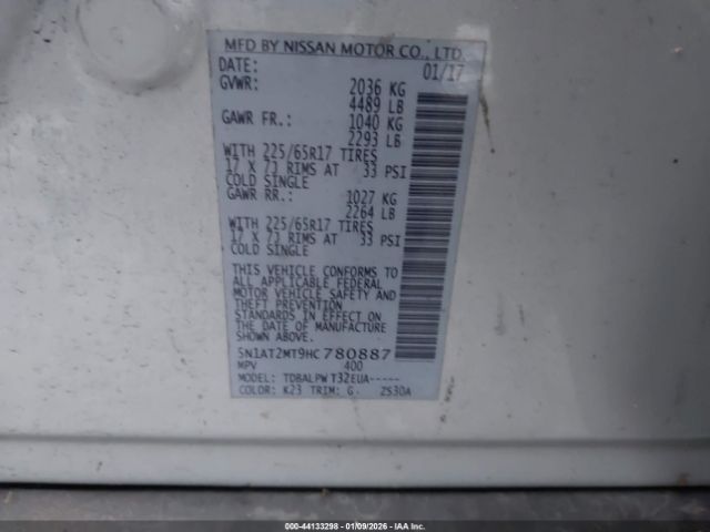 Nissan Rogue S Image 8